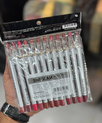 قیمت و خرید عمده رژ لب مدادی شیگلم مدل تراش دار