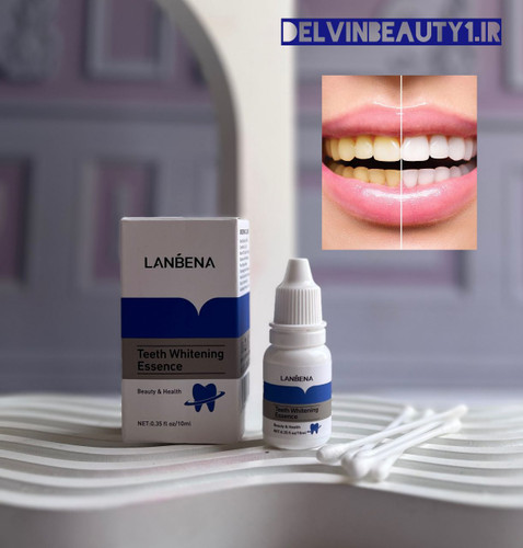 قیمت و خرید محلول سفید کننده دندان لانبنا مخصوص جرم گیری دندان