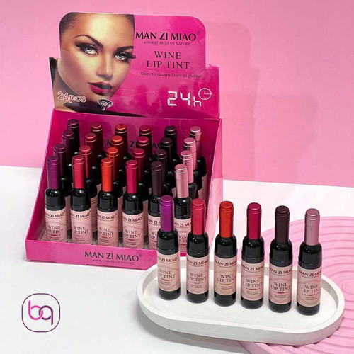 قیمت آنلاین تینت لب شامپاین شرابی MAN ZI MIAO