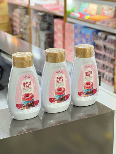 قیمت و خرید عمده نمک بدن دونات بیوآکوا حجم 430 گرم